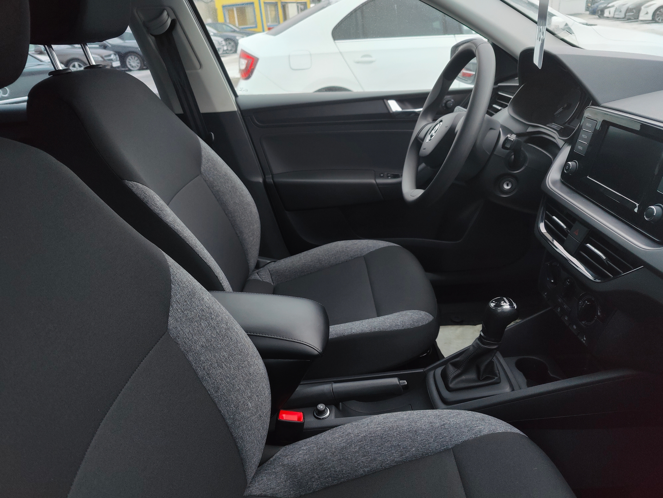 Осмотр Skoda Rapid 2021 г.в. 61.773 км.